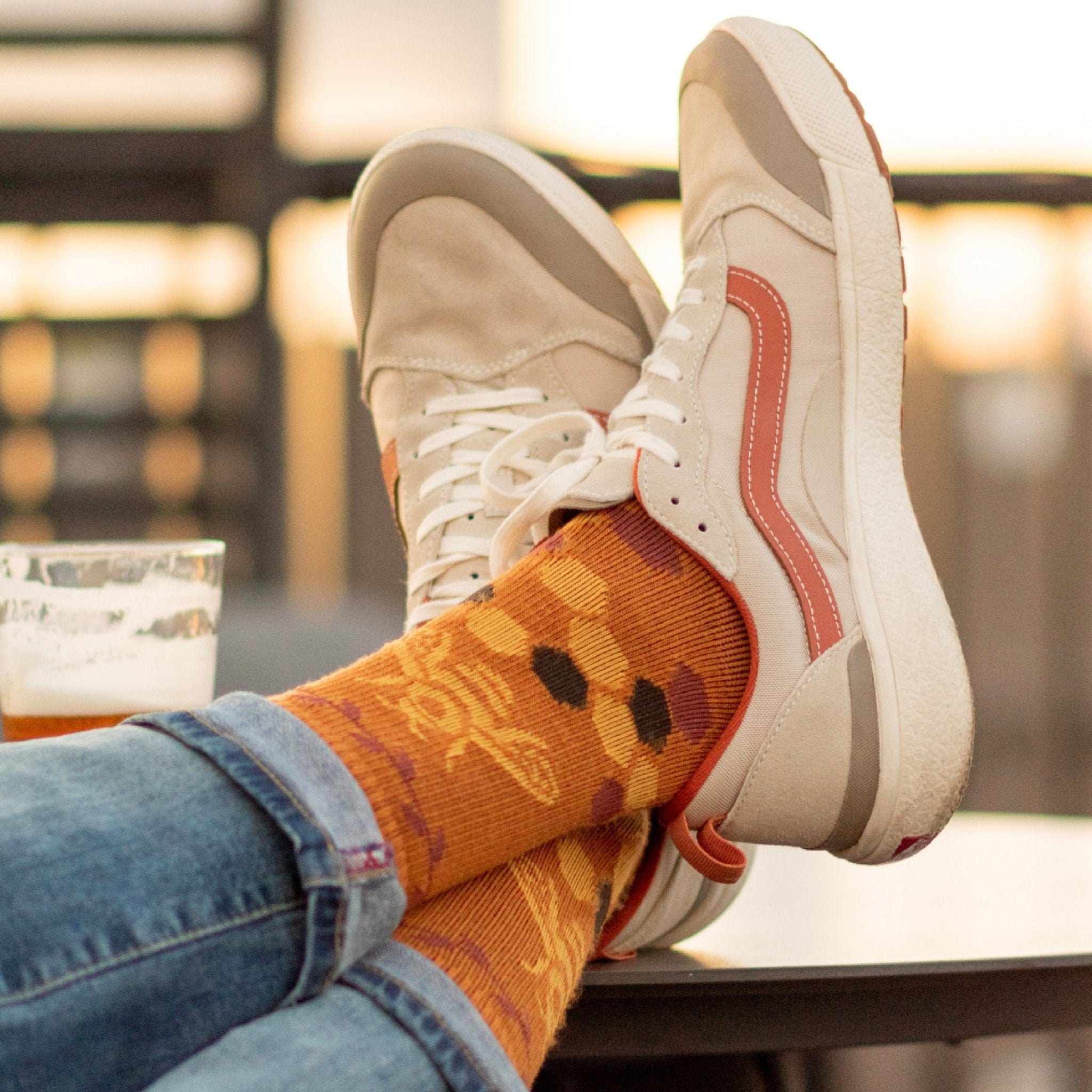 Farm to Feet Womens Ashland Everyday Light Cushion Crew Socks  -