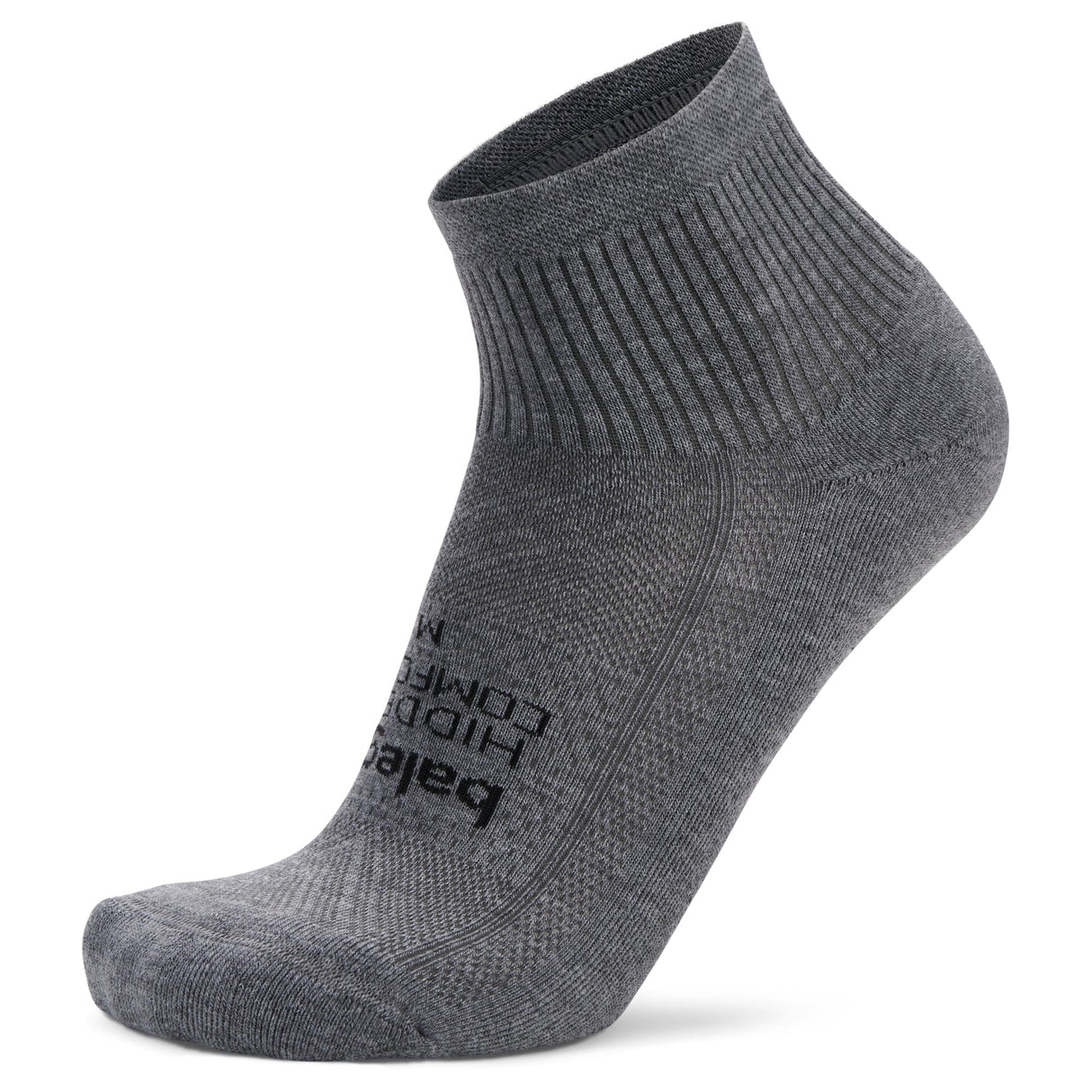Balega Hidden Comfort Quarter Socks - Small / Gray Heather