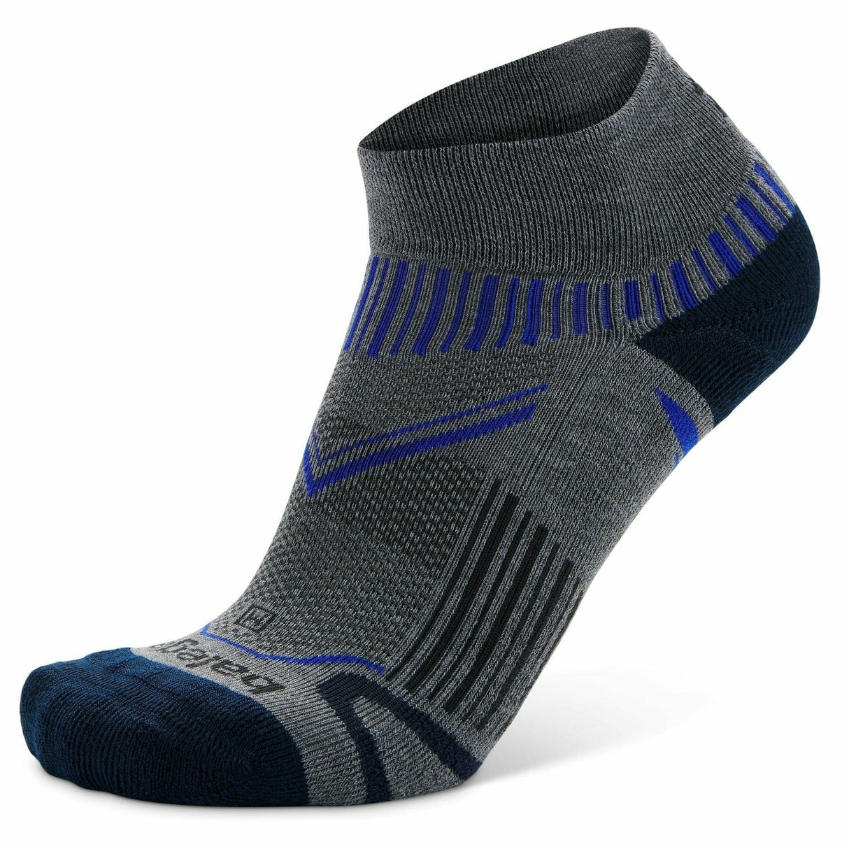 Balega Enduro Quarter Socks - Clearance - Small / Gray Heather/Ink