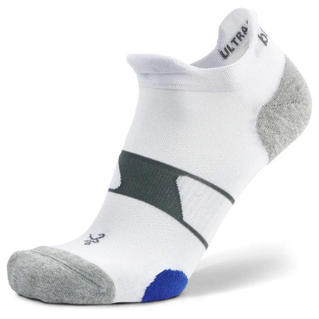 Balega UltraGlide With Lycra Dry No Show Socks  -  Small / White