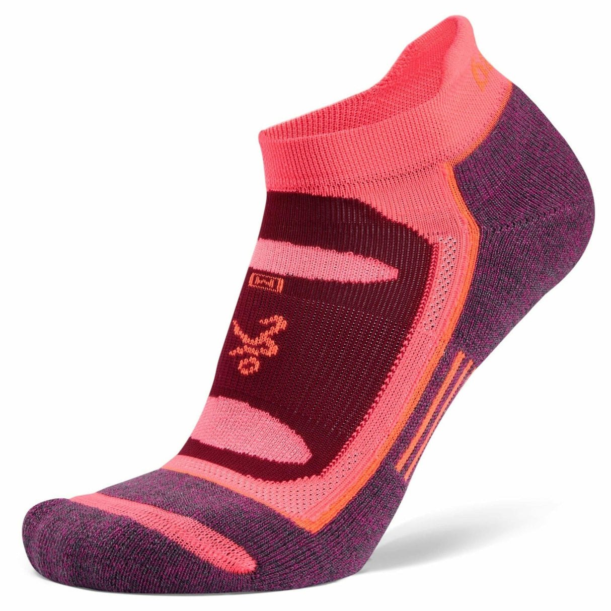 Balega Blister Resist No Show Socks - Clearance  -  Medium / Pink/Purple