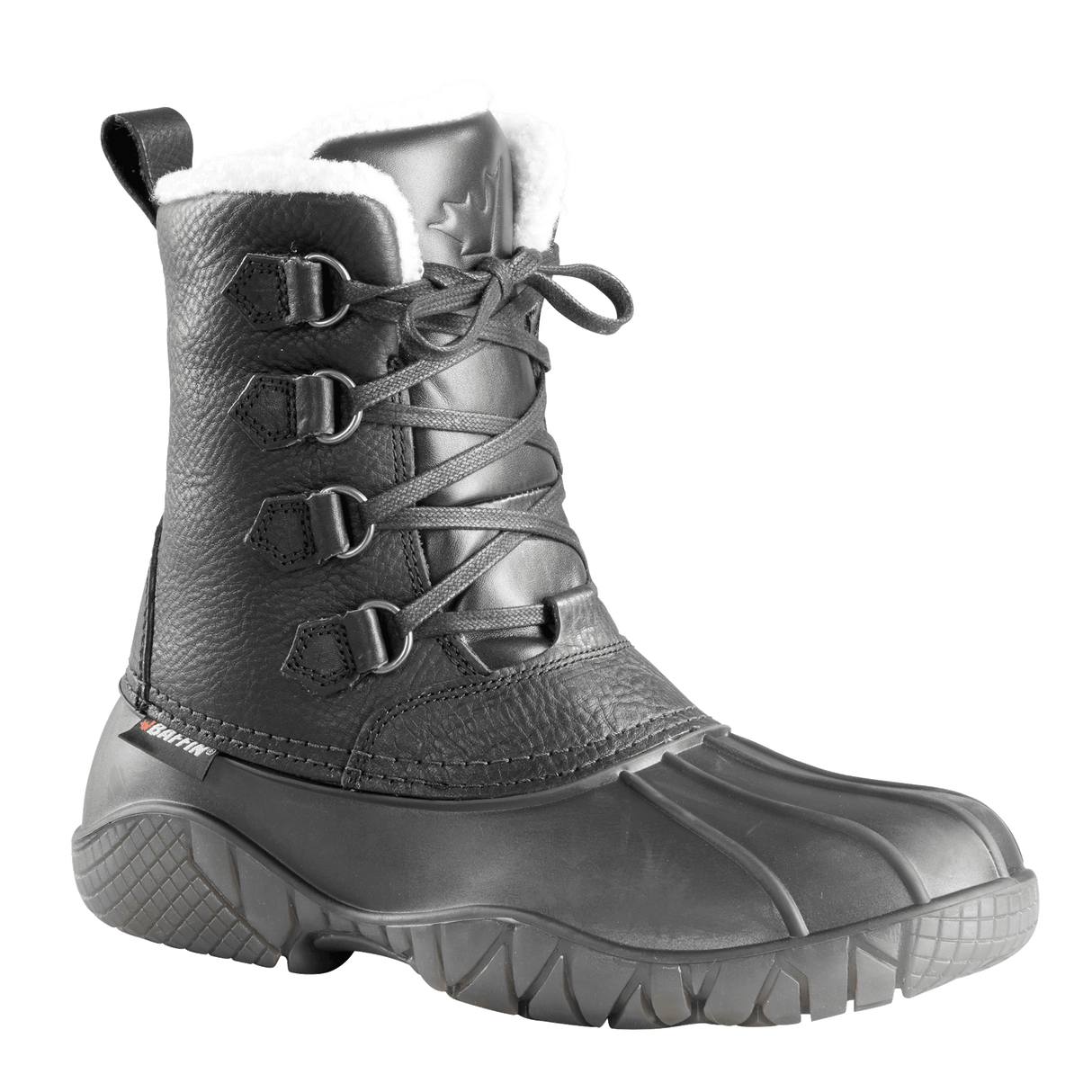 Baffin Mens Yellowknife Winter Boots  -  7 / Black