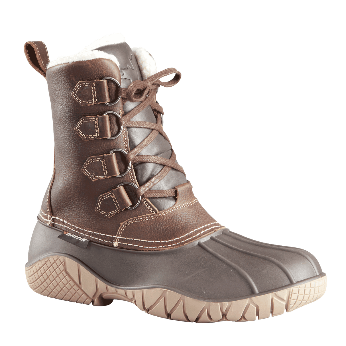 Baffin Mens Yellowknife Winter Boots  -  7 / Brown