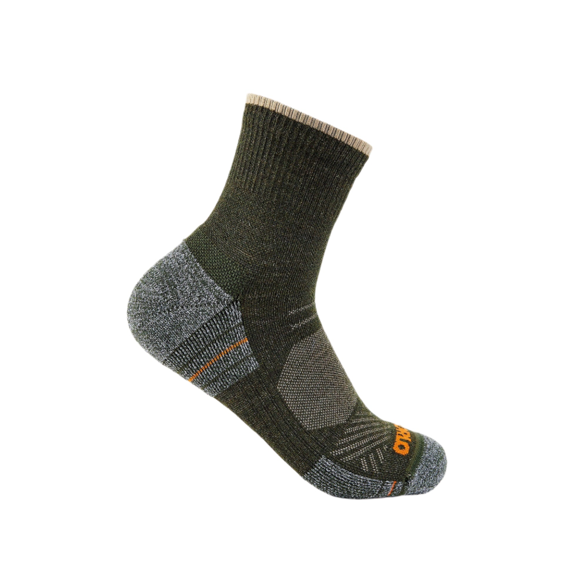 Thorlo Unisex Casual Light Cushion Ankle Socks  -  Medium / Ivy Heather