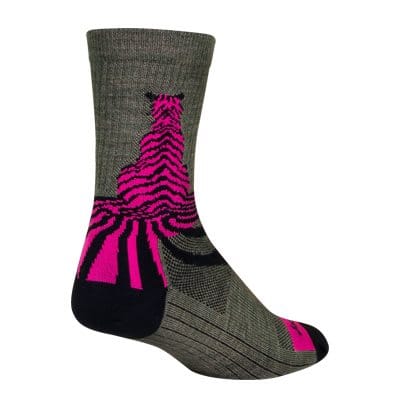 SockGuy Savage Turbo Wool Crew Socks - Small/Medium