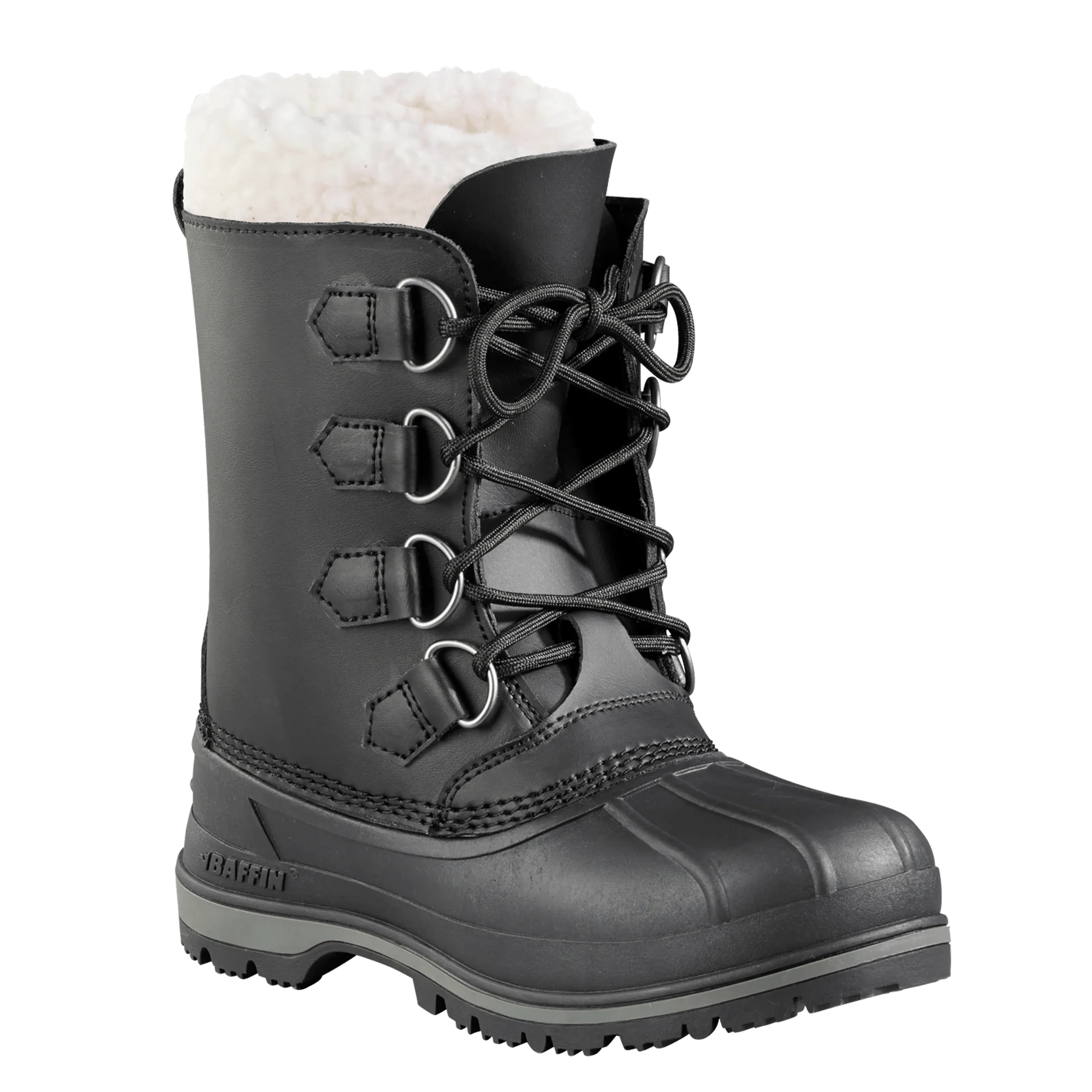 Baffin Womens Canada Winter Boots  -  6 / Black