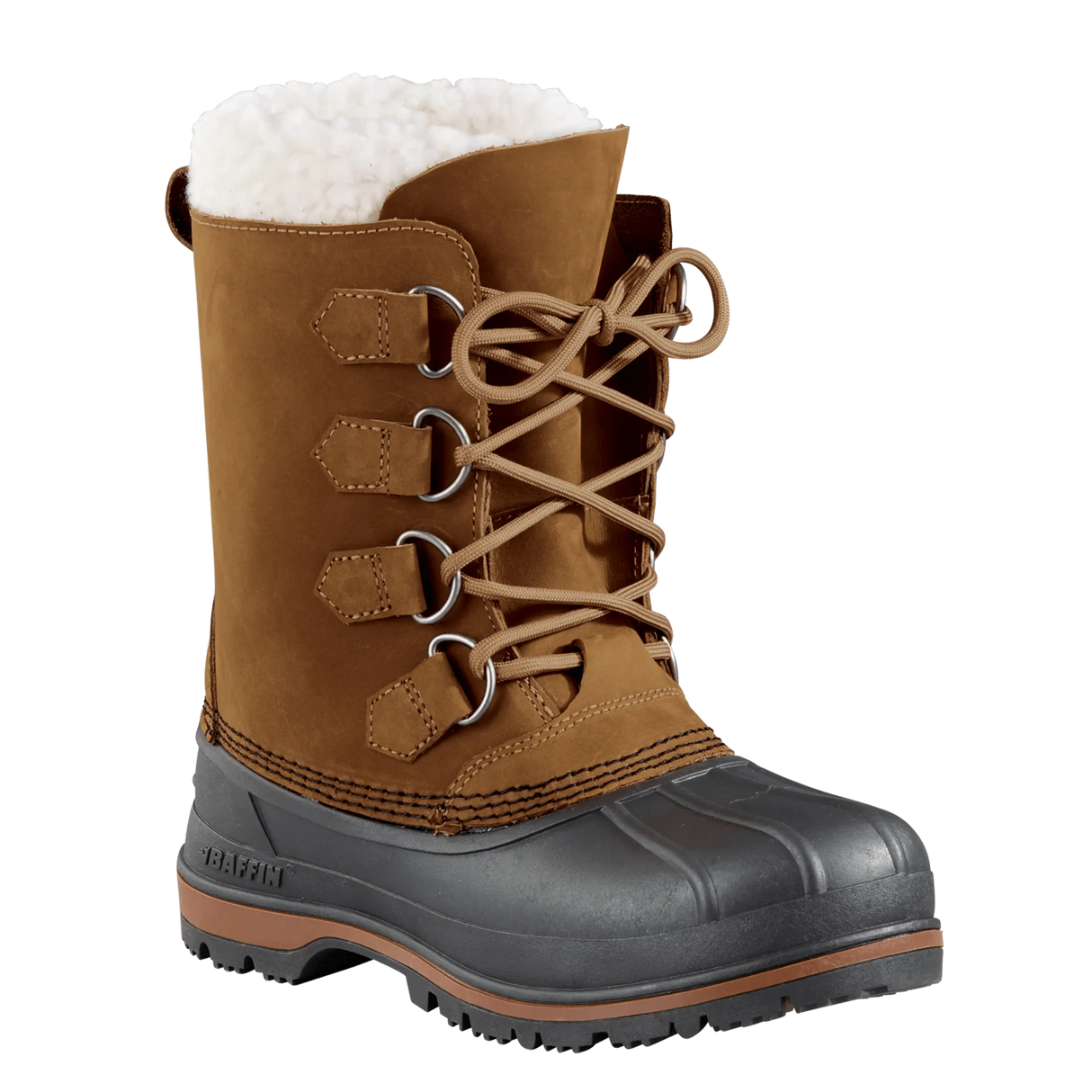 Baffin Womens Canada Winter Boots  -  6 / Brown