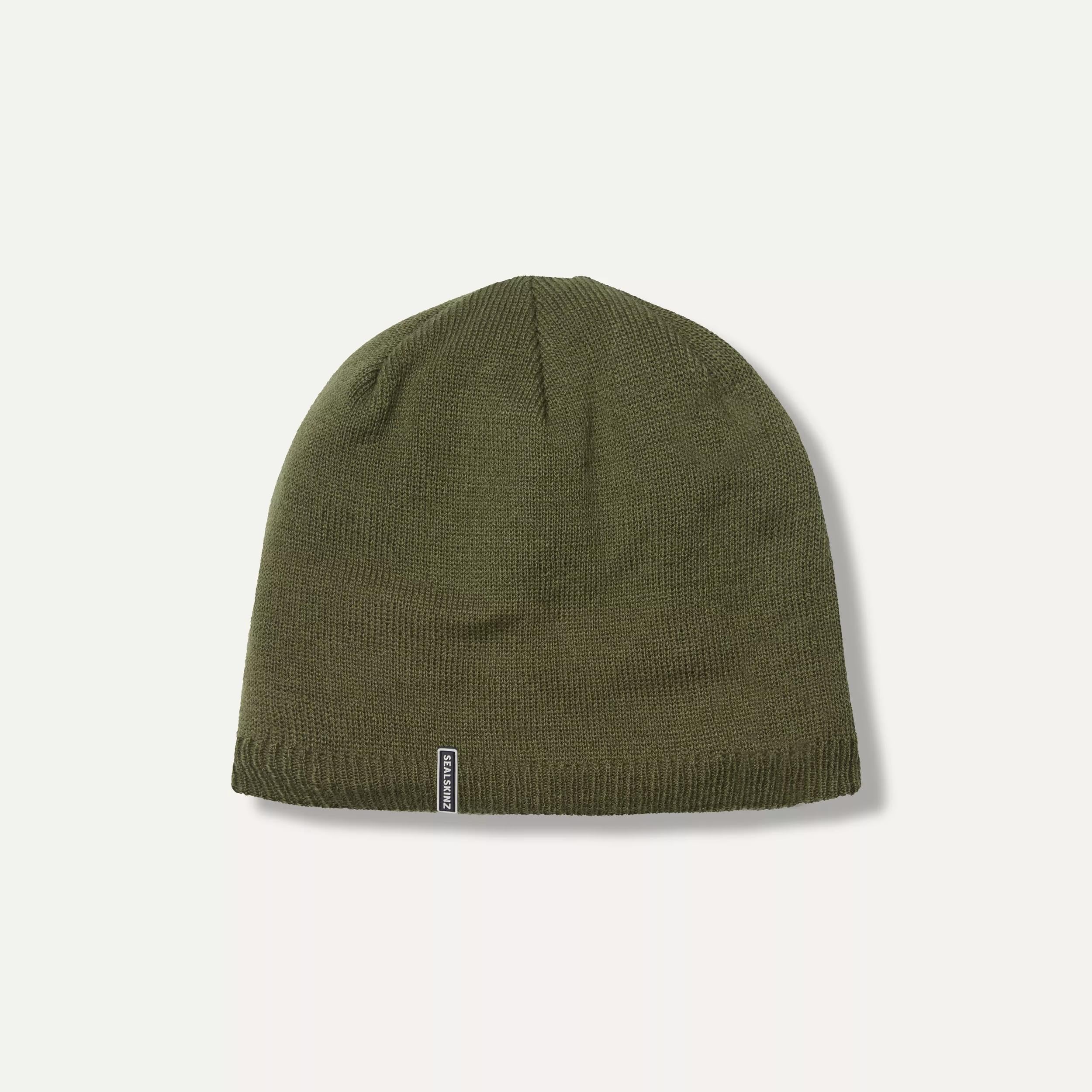 Sealskinz Cley Waterproof Cold Weather Beanie  -  Small/Medium / Olive