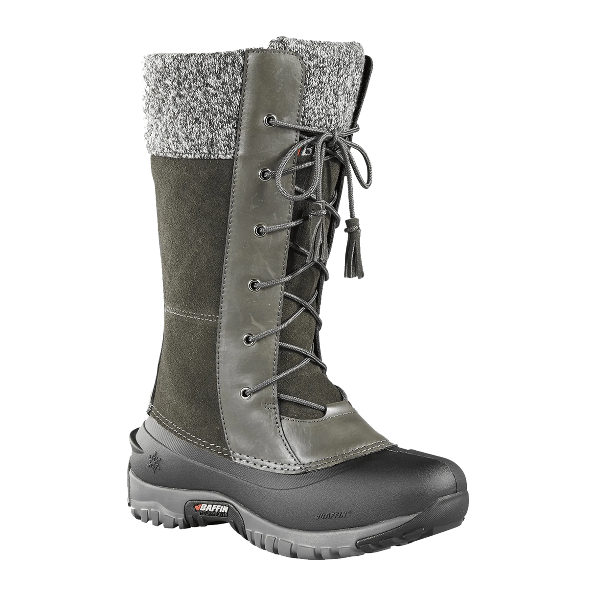 Baffin Womens Dana Winter Boots  -  5 / Charcoal