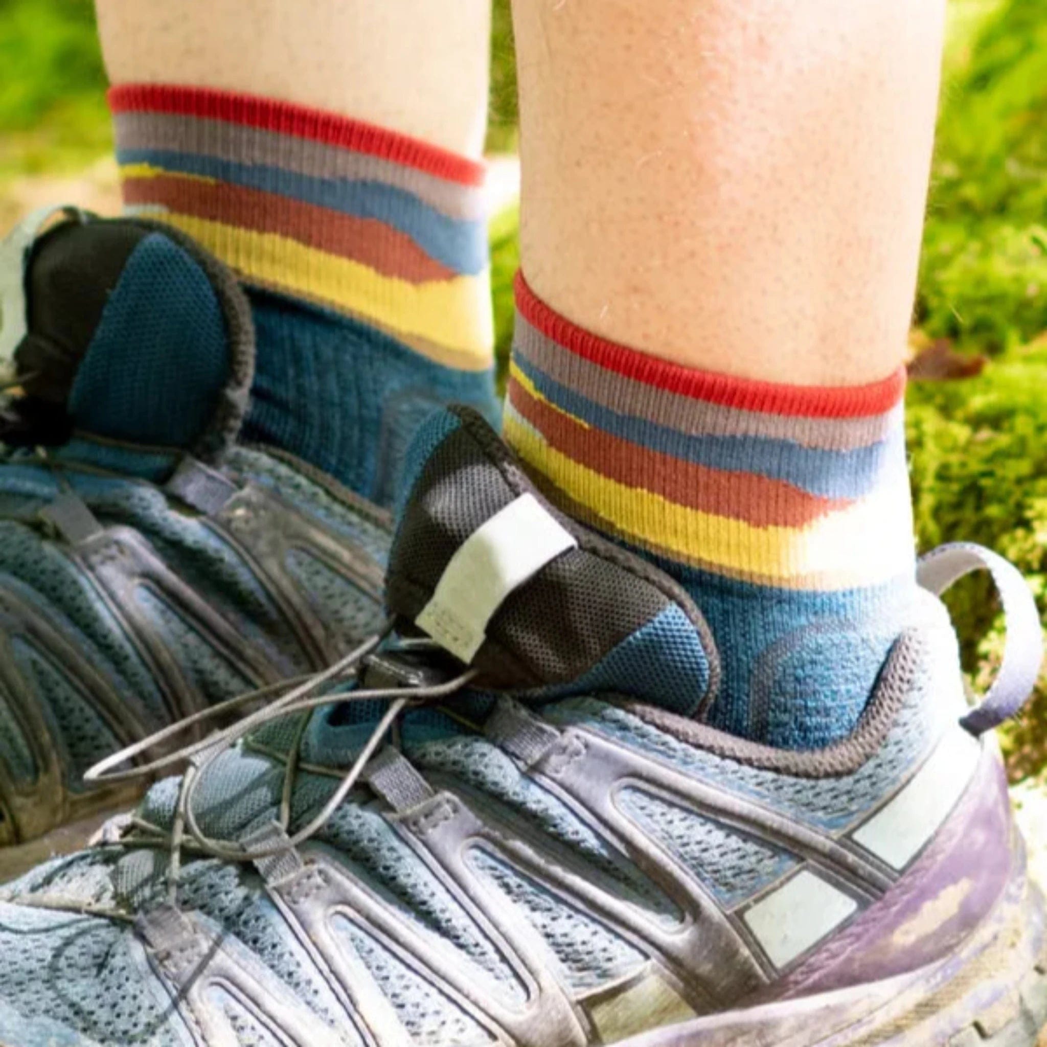 Farm to Feet Max Patch Lightweight Mini Crew Hiking Socks  -