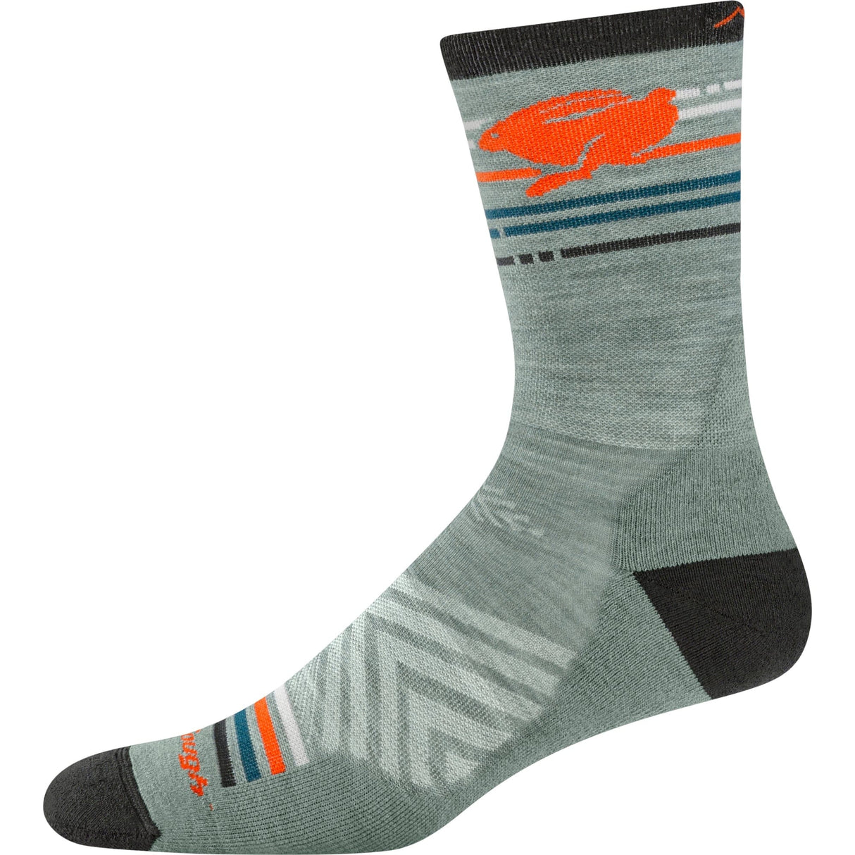 Darn Tough Mens Pacer Micro Crew Ultra-Lightweight Running Socks  -