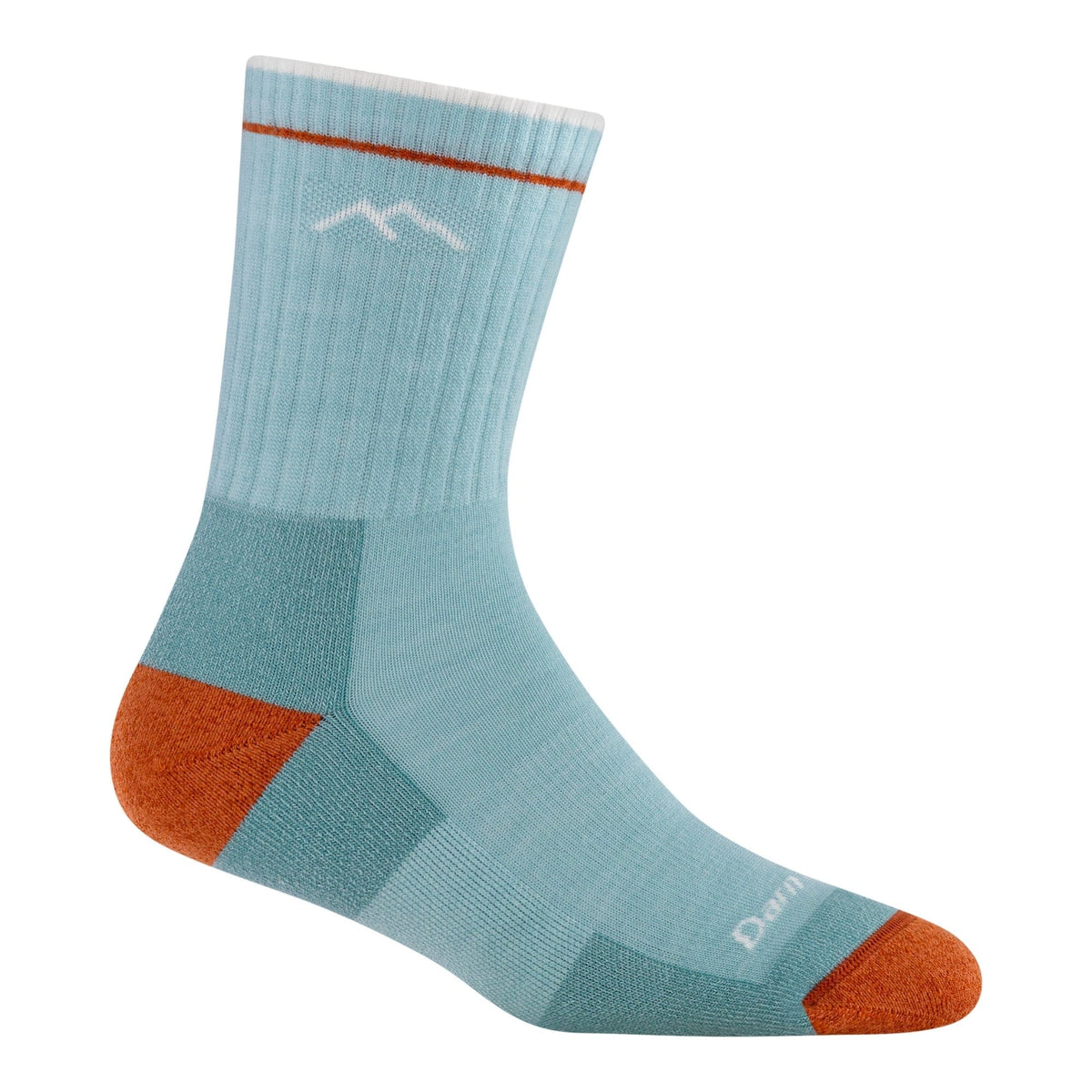 Darn Tough Womens Hiker Micro Crew Midweight Socks - Small / Glacier