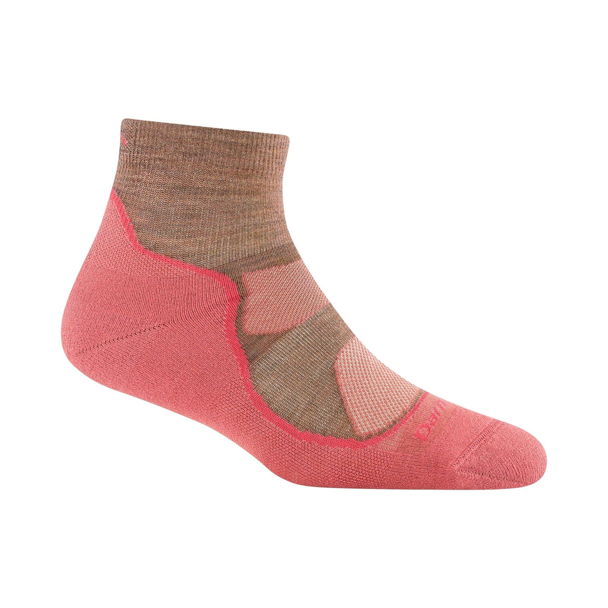 Darn Tough Womens Light Hiker Quarter Lightweight Socks - Small / Canyon