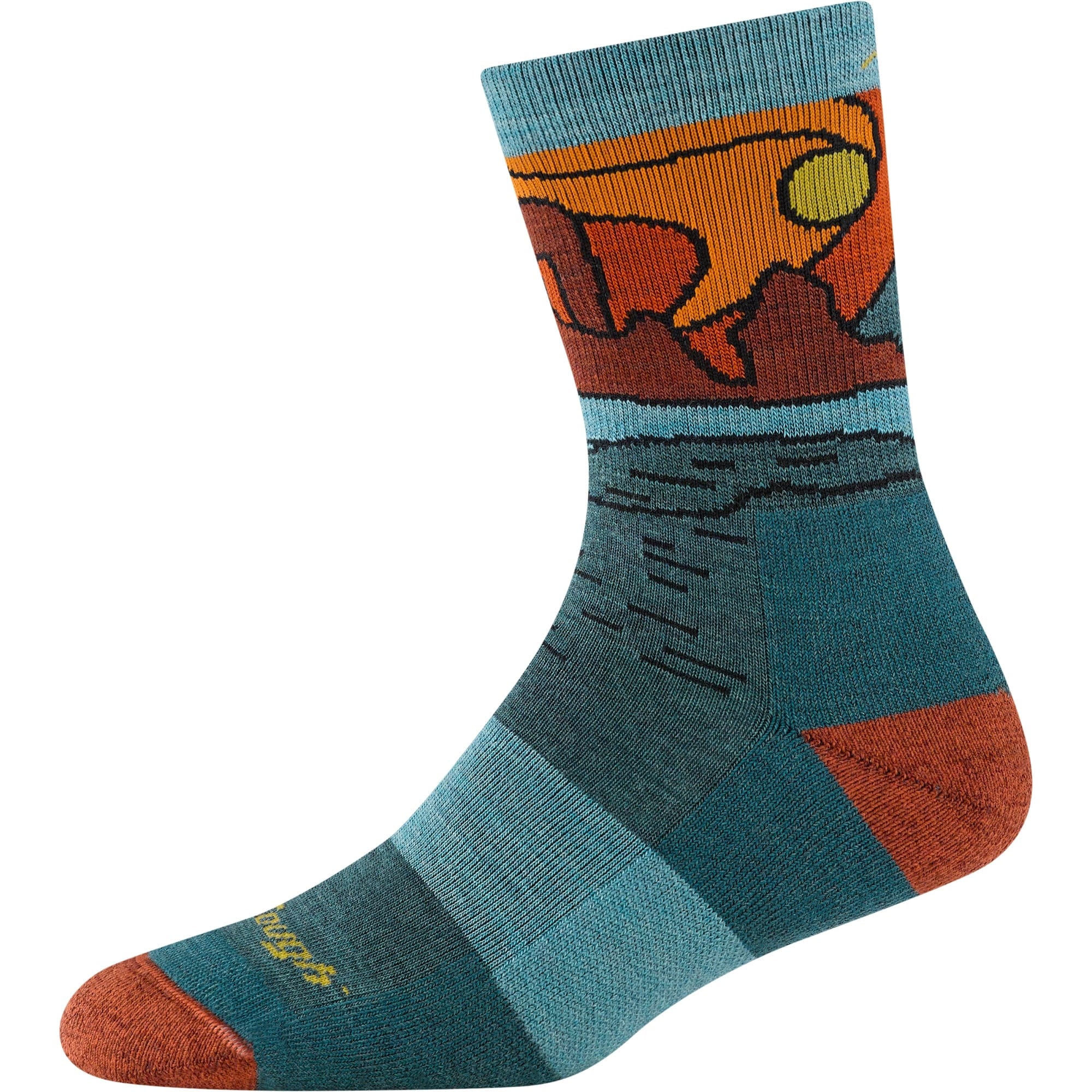 Darn Tough Womens Celeste Micro Crew Midweight Hiking Socks  -