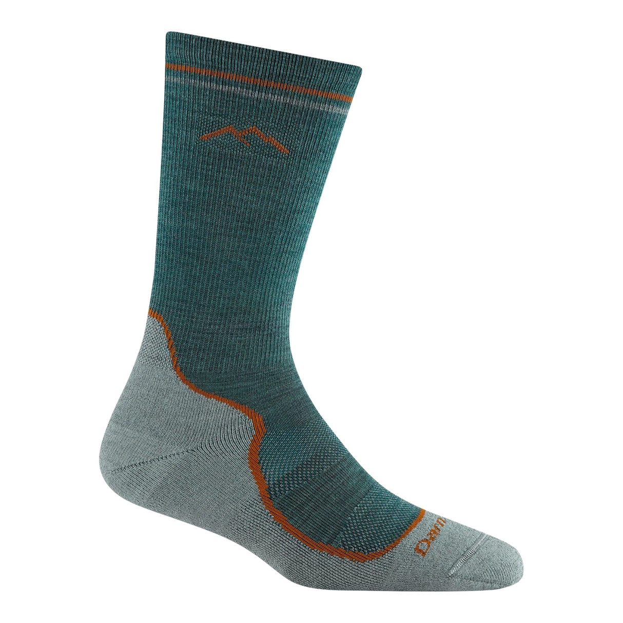 Darn Tough Womens Light Hiker Boot Lightweight with Cushion Socks - Small / Teal