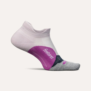 Feetures Elite Light Cushion No Show Tab Socks  -  Small / Virtual Lilac