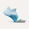 Feetures Elite Light Cushion No Show Tab Socks  -  Small / Blue Crystal