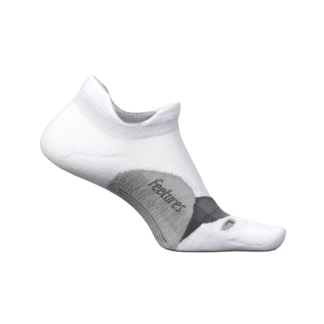 Feetures Elite Light Cushion No Show Tab Socks  -  Small / White