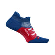 Feetures Elite Light Cushion No Show Tab Limited Edition USA Socks  -  Small / Americana