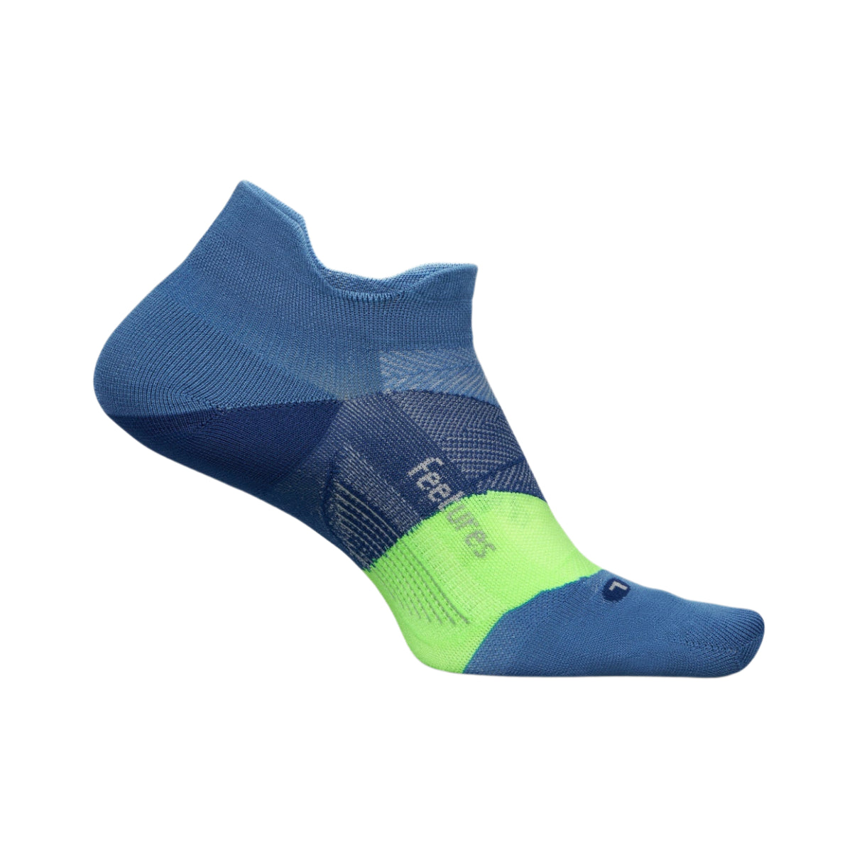 Feetures Elite Ultra Light No Show Tab Socks - Small / Bahama Blue