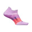Feetures Elite Ultra Light No Show Tab Socks  -  Small / Orchid Sunset