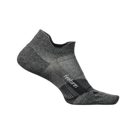Feetures Elite Ultra Light No Show Tab Socks  -  Small / Gray