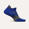 Feetures Elite Ultra Light No Show Tab Socks  -  Small / Boost Blue