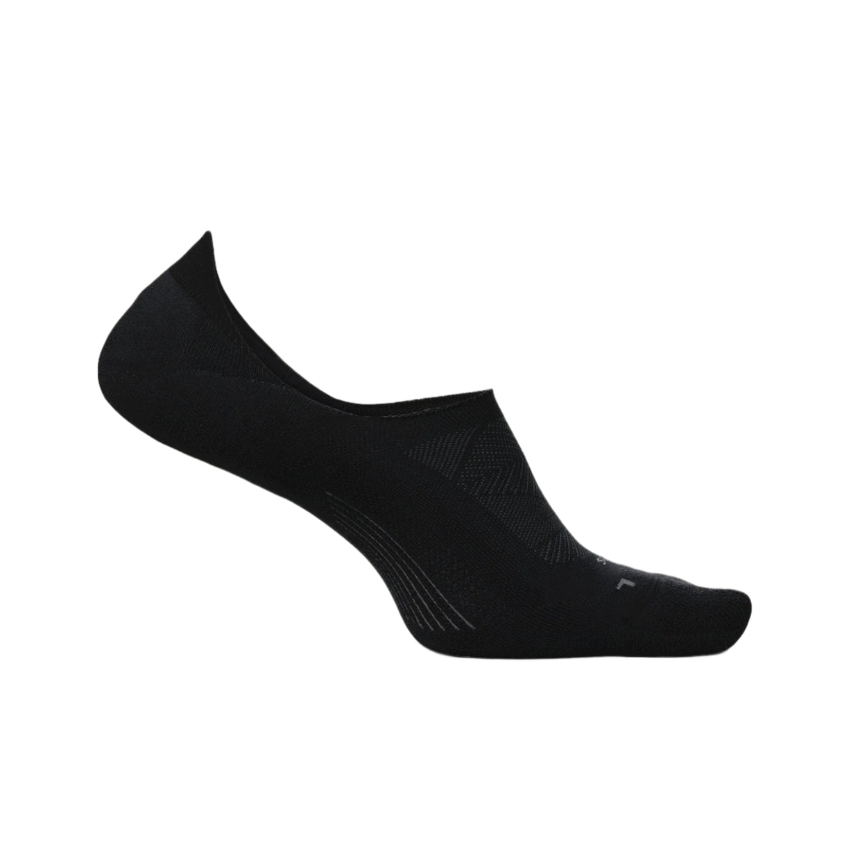 Feetures Elite Light Invisible Socks - Small / Black