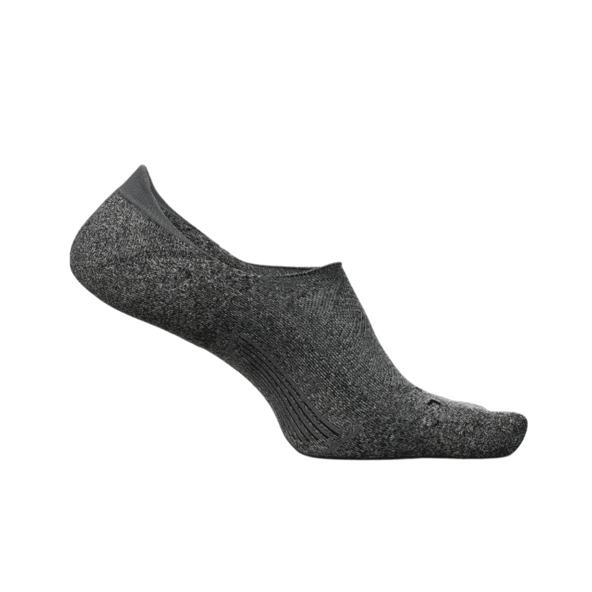 Feetures Elite Light Invisible Socks - Small / Gray