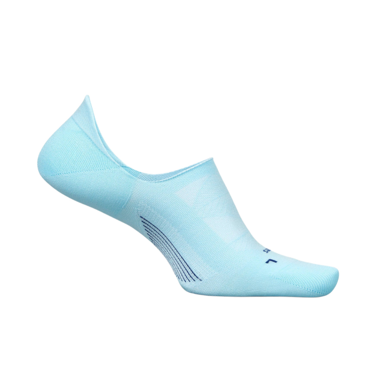 Feetures Elite Ultra Light Invisible Socks  -  Small / Blue Crystal