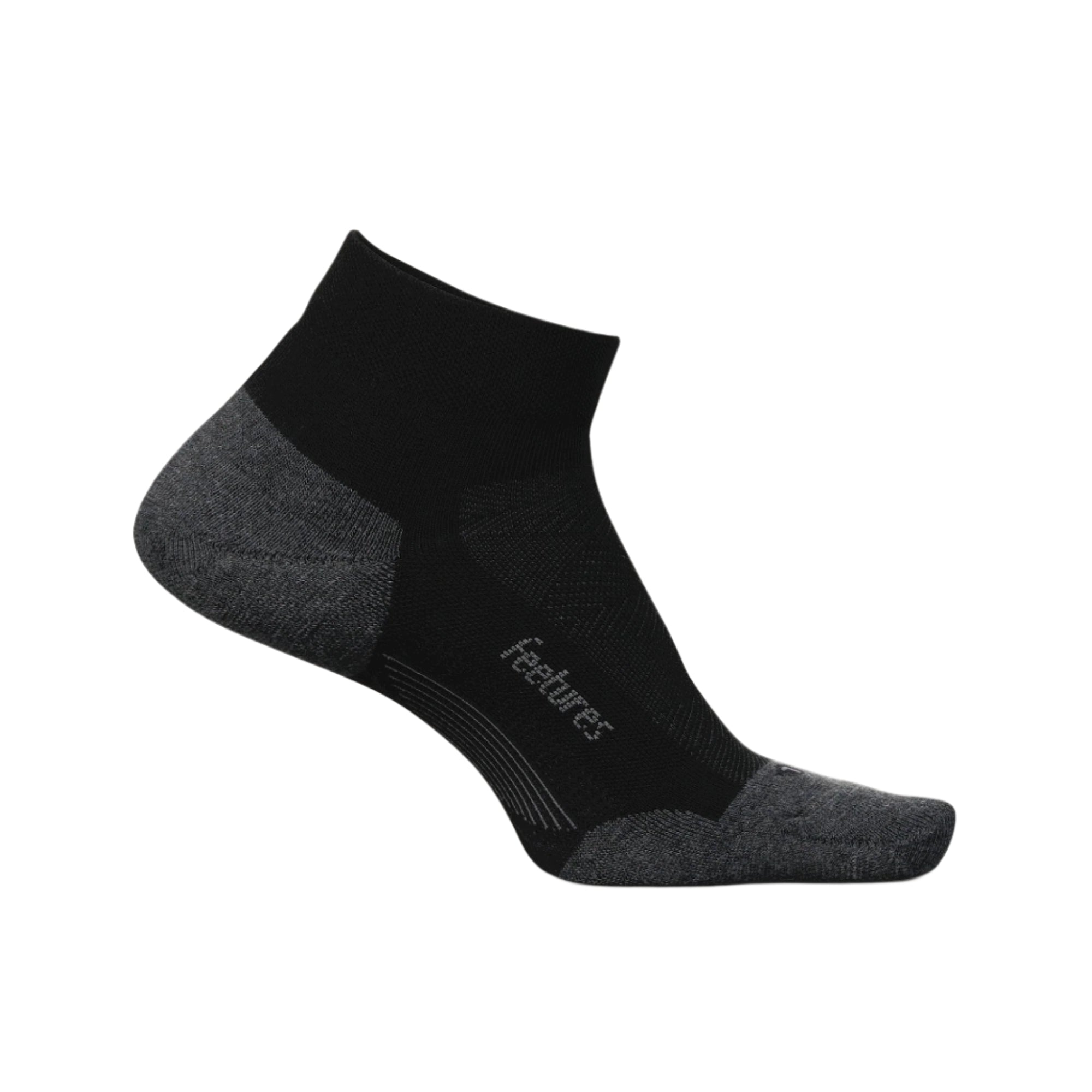 Feetures Elite Max Cushion Low Cut Socks  -  Small / Black