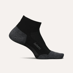 Feetures Elite Max Cushion Low Cut Socks  -  Large / Black