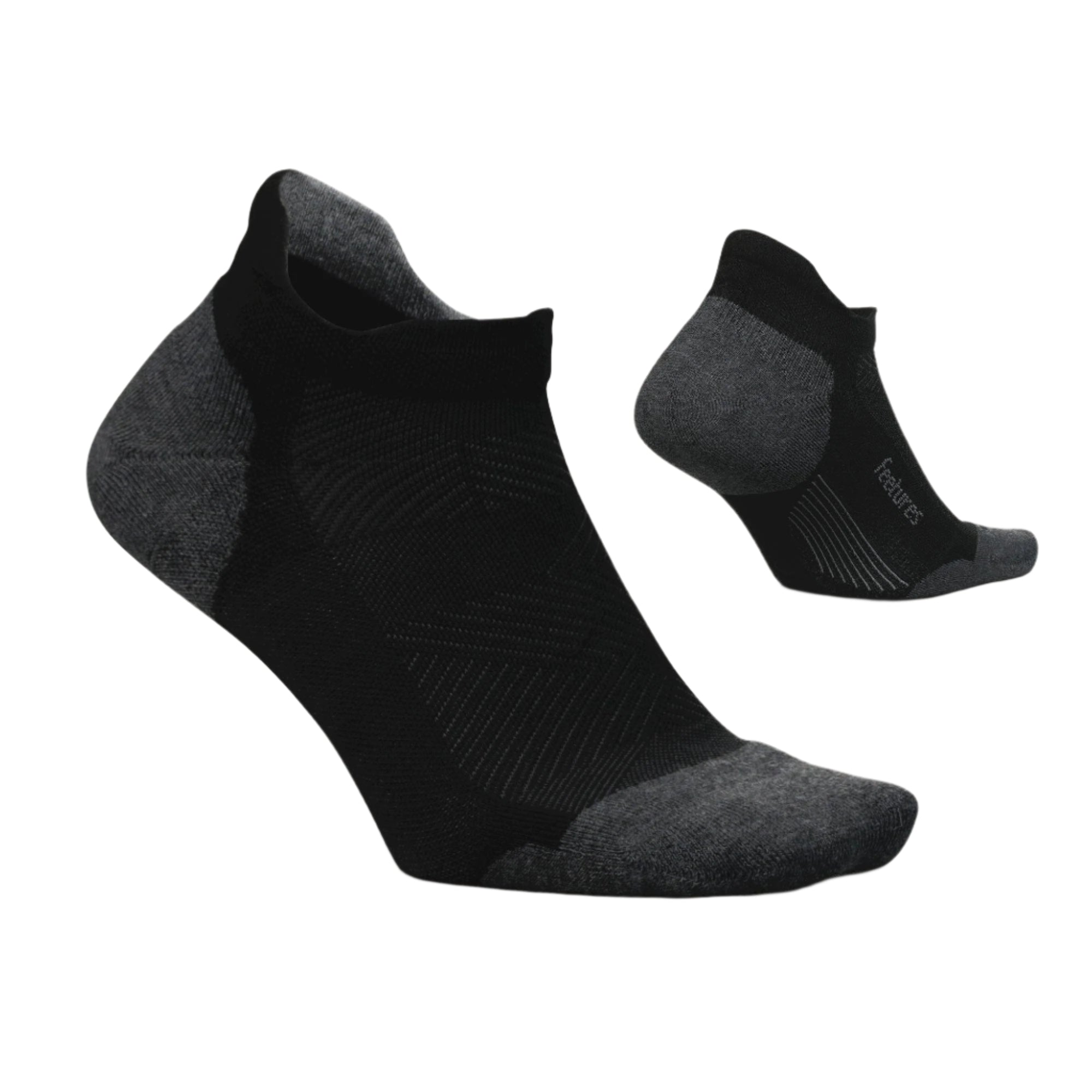 Feetures Elite Max Cushion No Show Tab Socks  -