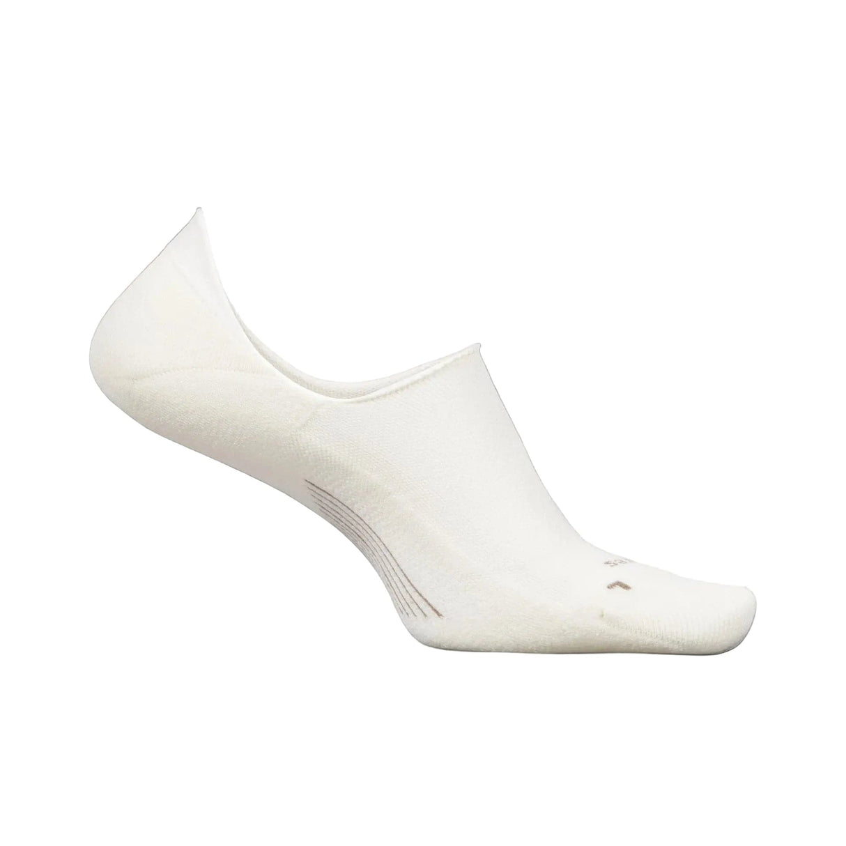 Feetures Elite Light Invisible Socks - Small / Bone