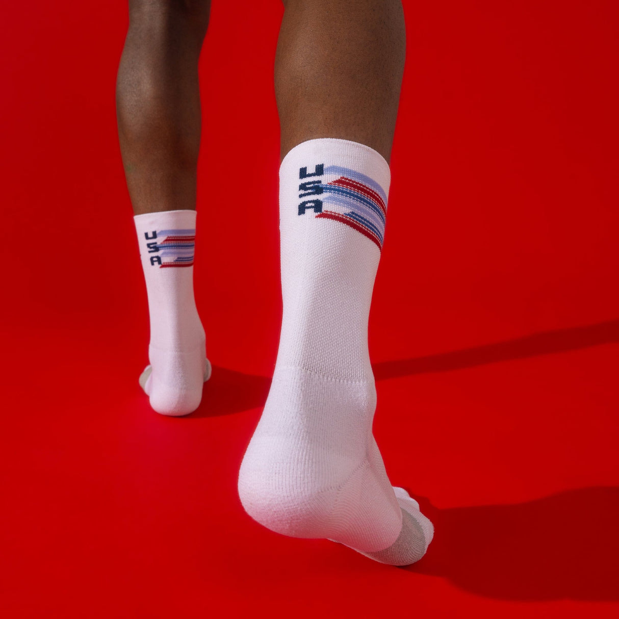 Feetures Elite Light Cushion Mini Crew Limited Edition USA Socks