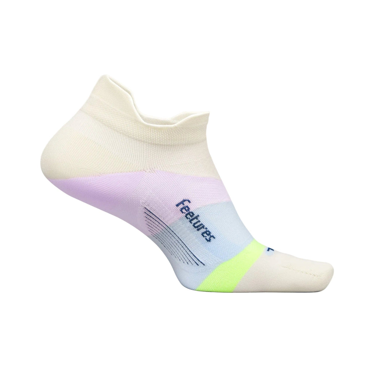 Feetures Elite Ultra Light No Show Tab Socks - Small / Lilac Breeze