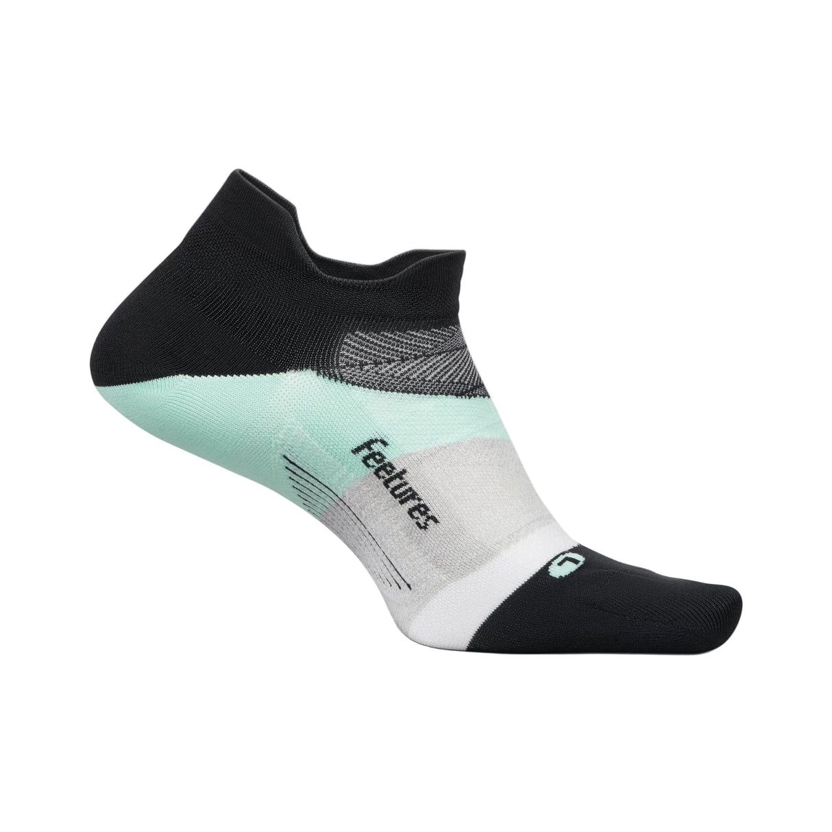Feetures Elite Ultra Light No Show Tab Socks - Small / Mint Chip