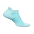 Feetures High Performance Max Cushion No Show Tab Socks  -  Small / Sea Glass