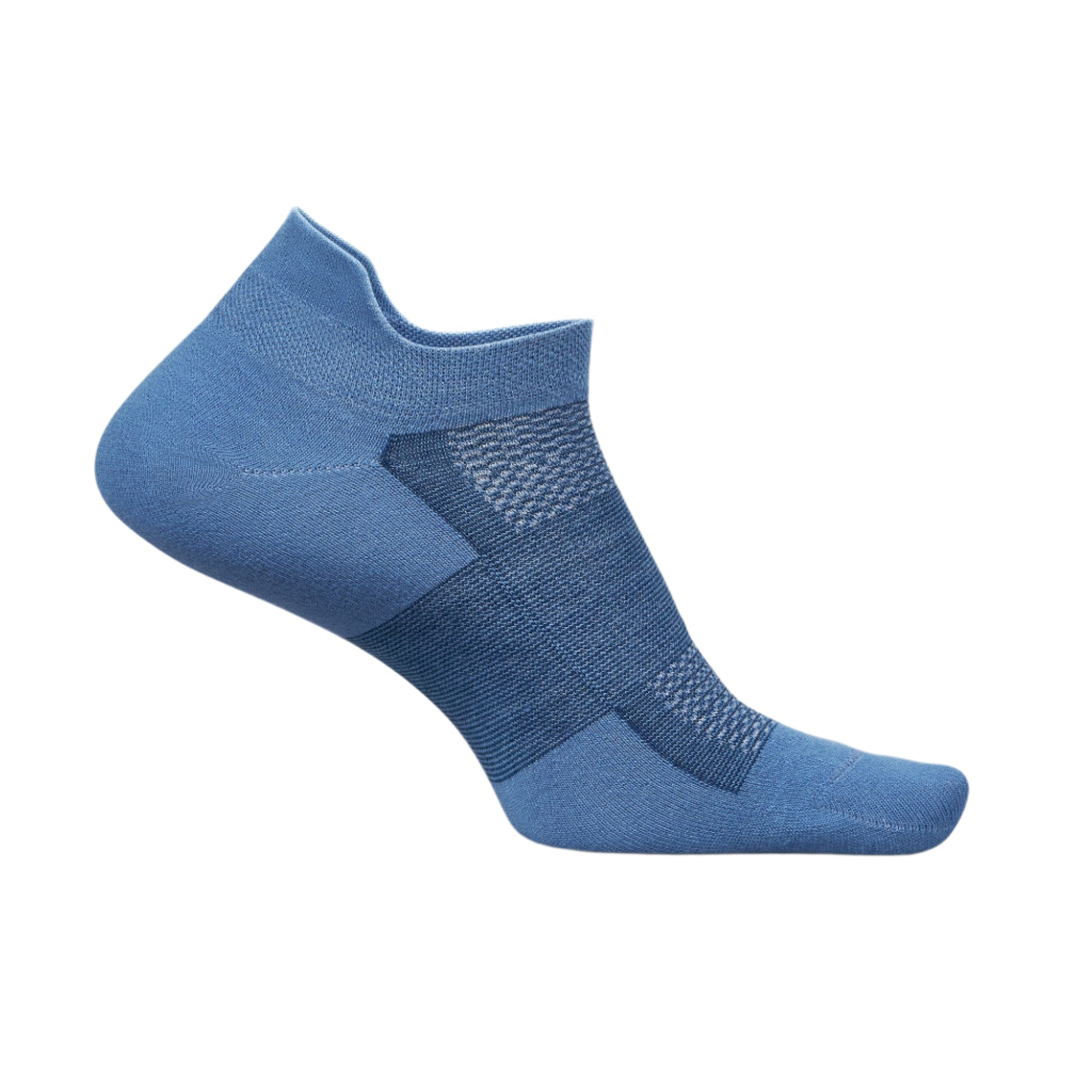 Feetures High Performance Ultra Light No Show Tab Socks  -  Small / Denim Daze