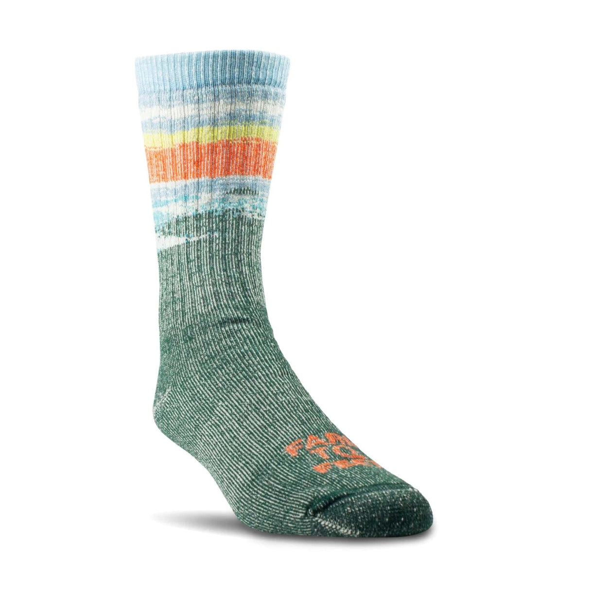 Farm to Feet Acadia Full Cushion Crew Socks - Small / Sycamore