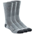 Farm to Feet Damascus Light Cushion Crew Hiking Socks 3-Pack  -  Medium / Charcoal