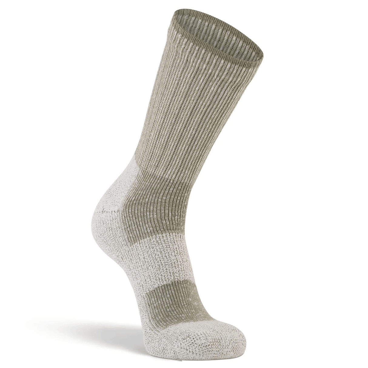 Fox River Wick Dry Euro Medium Weight Crew Hiking Socks - Small / Khaki