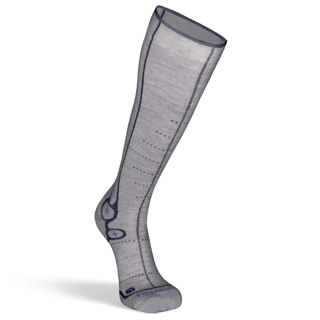 Fox River Bootfitter Elite Ultra-Lightweight OTC Ski and Snowboard Socks - Medium / Grey