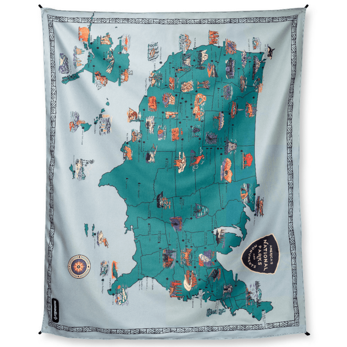 Nomadix Festival Blanket  -  National Parks and Monuments