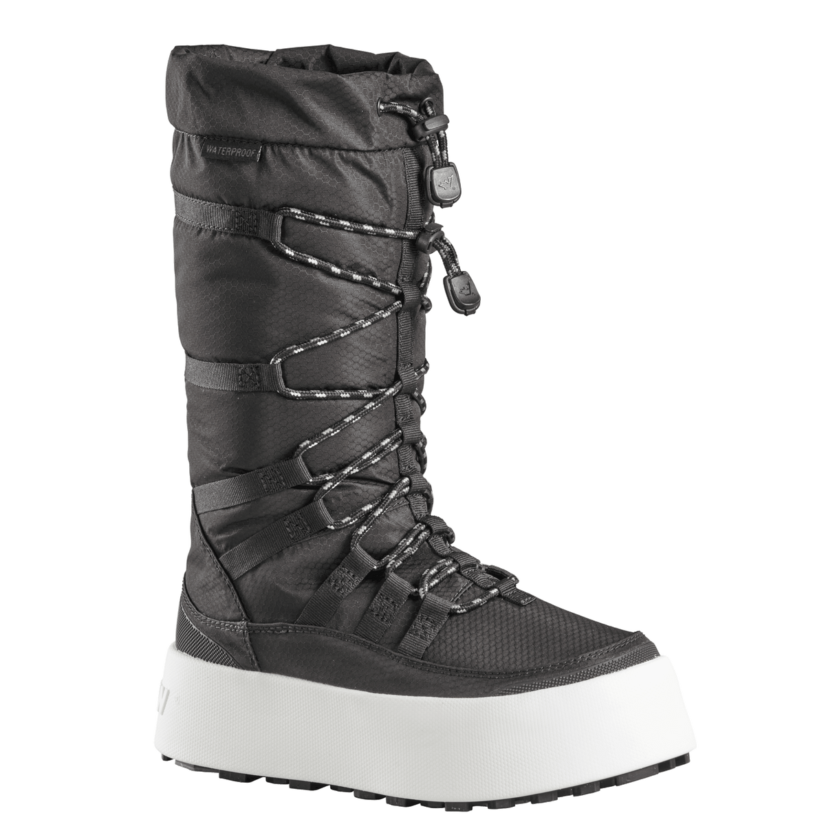 Baffin Womens Geneva Winter Boots  -  6 / Black