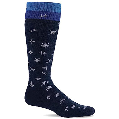 Sockwell Womens Twinkle Firm Compression Socks  -  Small/Medium / Navy