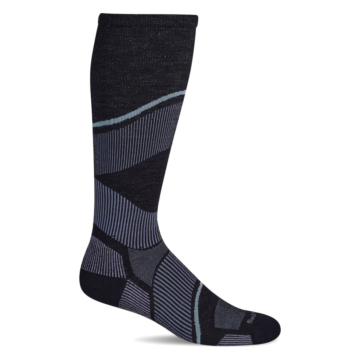 Sockwell Womens Stabilizer Firm Compression Socks - Medium/Large / Black