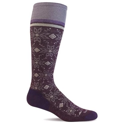 Sockwell Womens Winterland Moderate Graduated Compression Socks  -  Small/Medium / Blackberry