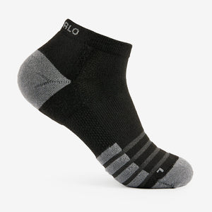 Thorlo Unisex Golf Light Cushion Low Cut Socks  -  Medium / Black