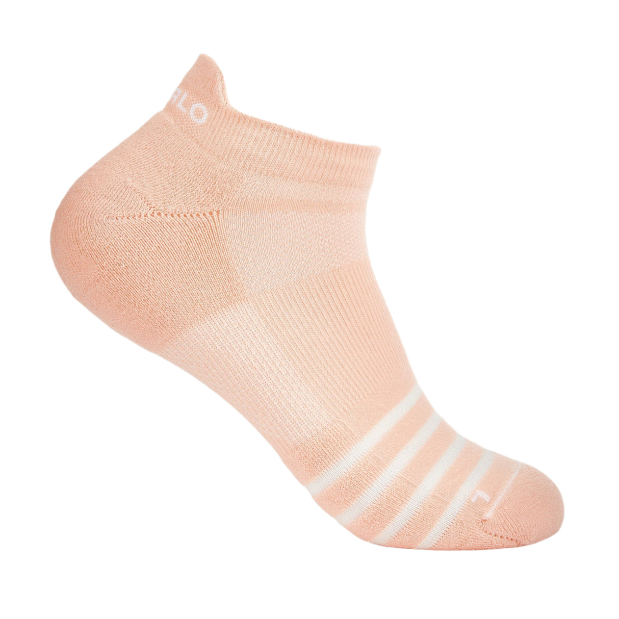 Thorlo Unisex Golf Light Cushion No Show Tab Socks  -  Medium / Rose